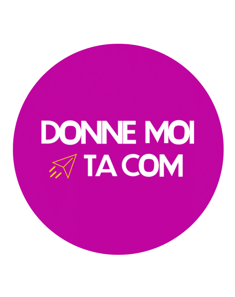 logo donne moi ta com soecialiste dans les stratégie de communication