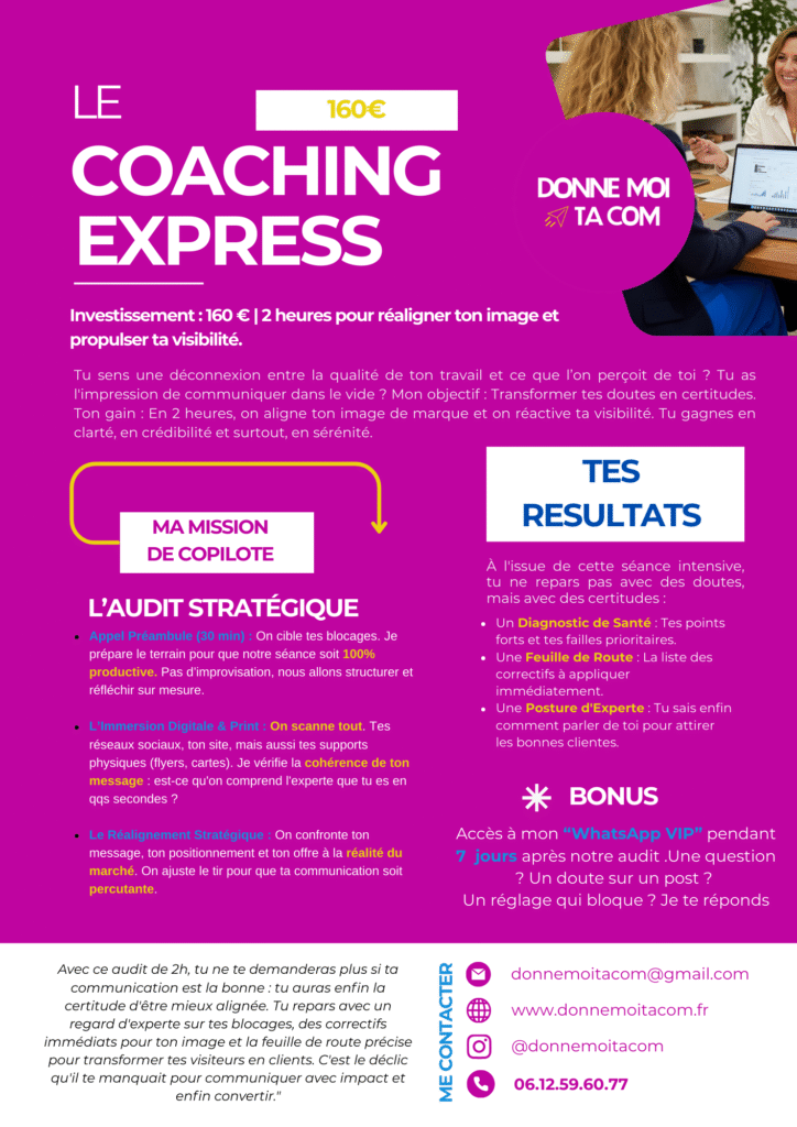 une offre d'accompagnement en communication digitale