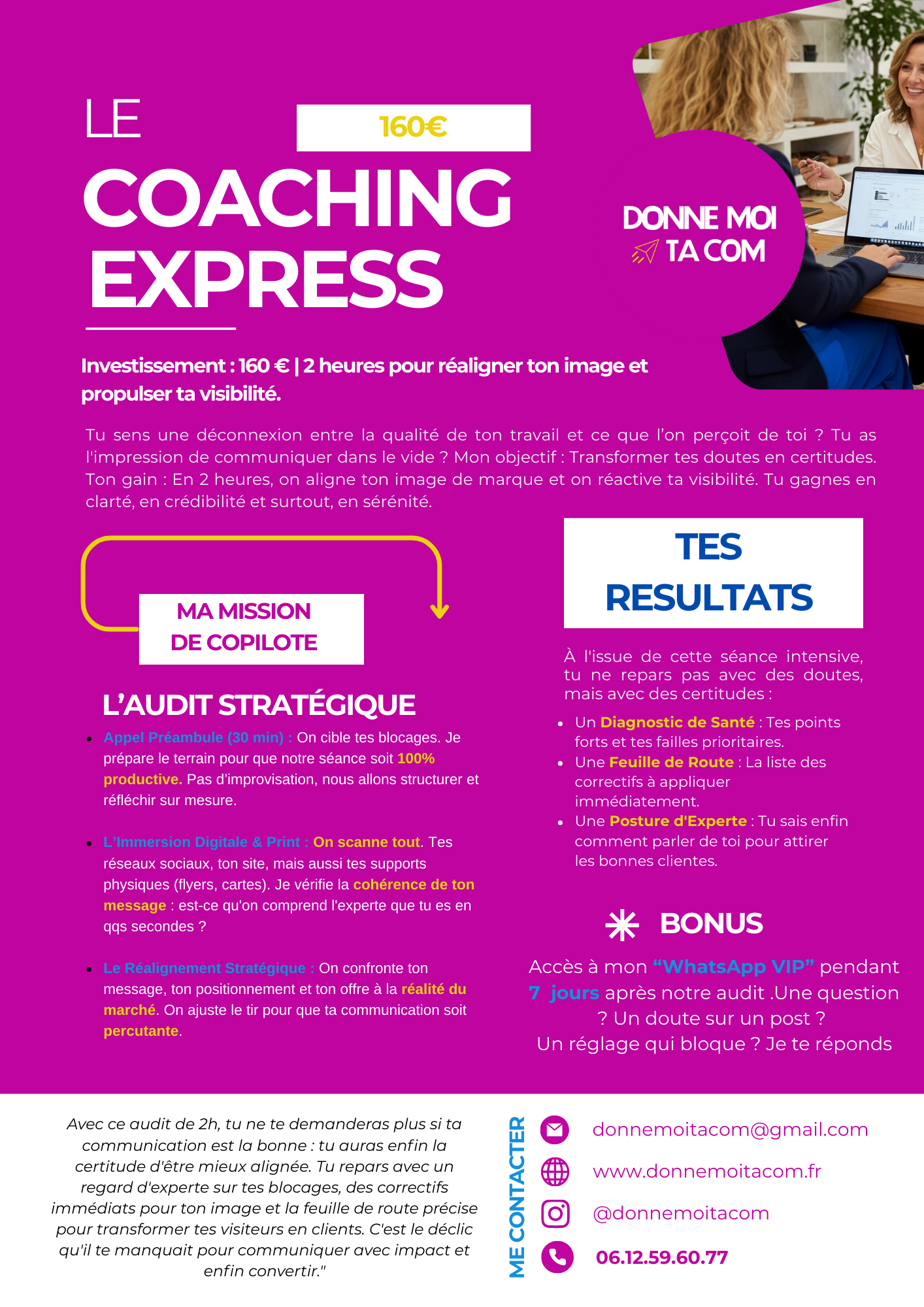 une offre d'accompagnement en communication digitale